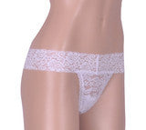 WOMEN SEXY THONGS WHITE(Pack of 4)