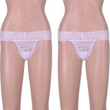 WOMEN SEXY THONGS WHITE(Pack of 2)